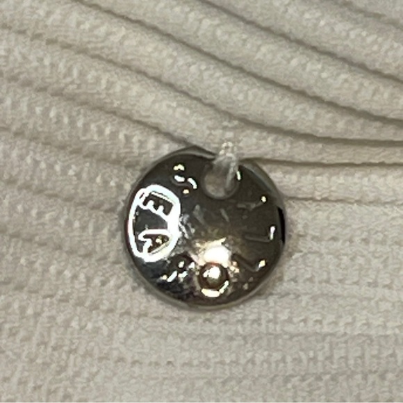 SeaFolly Essentials High Cut Pant - Ribbed White Size 8 - Picture 5 of 5